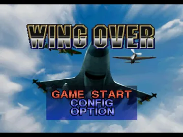 Wing Over (JP) screen shot title